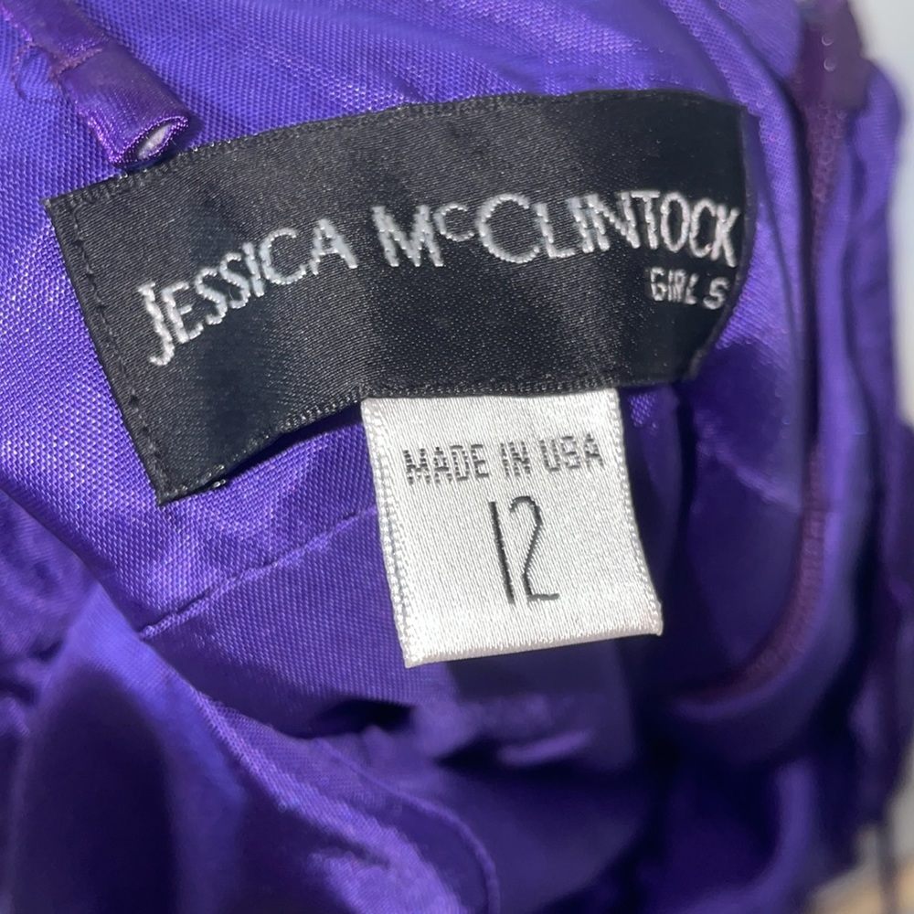 Vintage Jessica McClintock girls dress 💜 - Picture 3 of 3